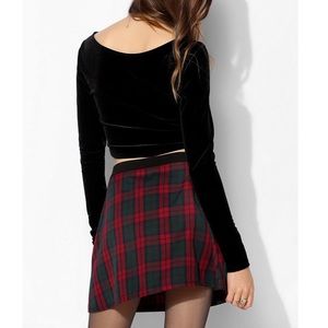 UO Plaid Mini Skirt